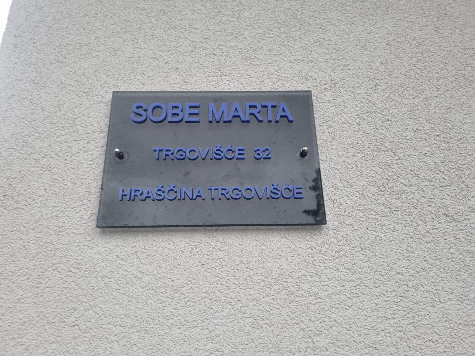 Sobe Marta Hotel Trgovisce Exterior foto